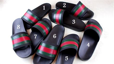 gucci flip flops fake